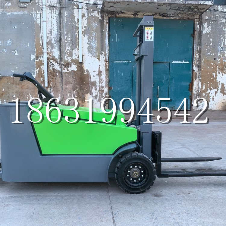 焦作市小型电动叉车1吨2吨步行站驾式电瓶堆高充电装卸车液压升降车铲车